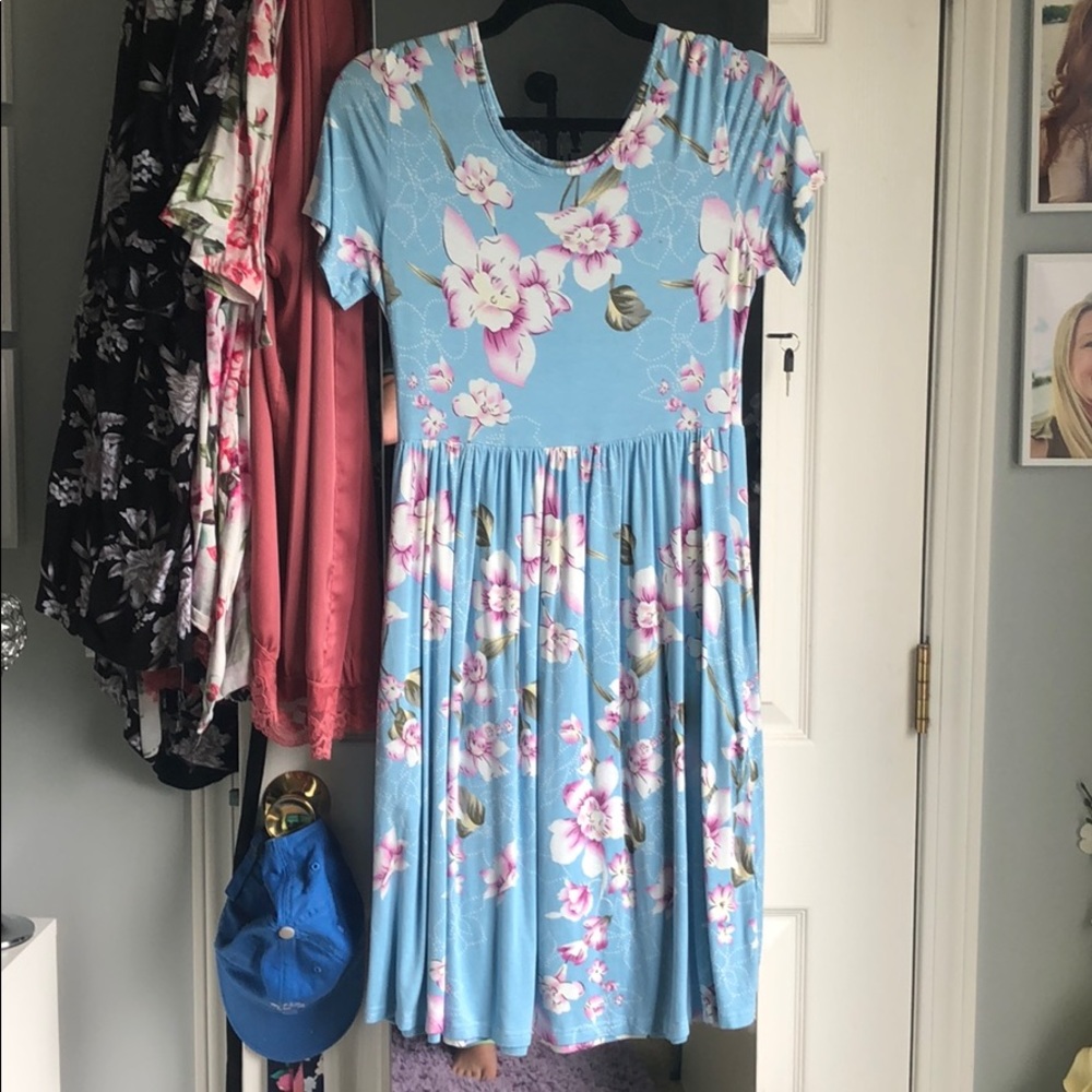 Floral print dress